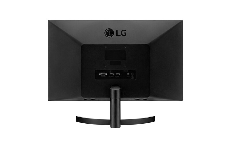 LG 24" Full HD 3-Side Virtually Borderless IPS Monitor, 24MK600M-B