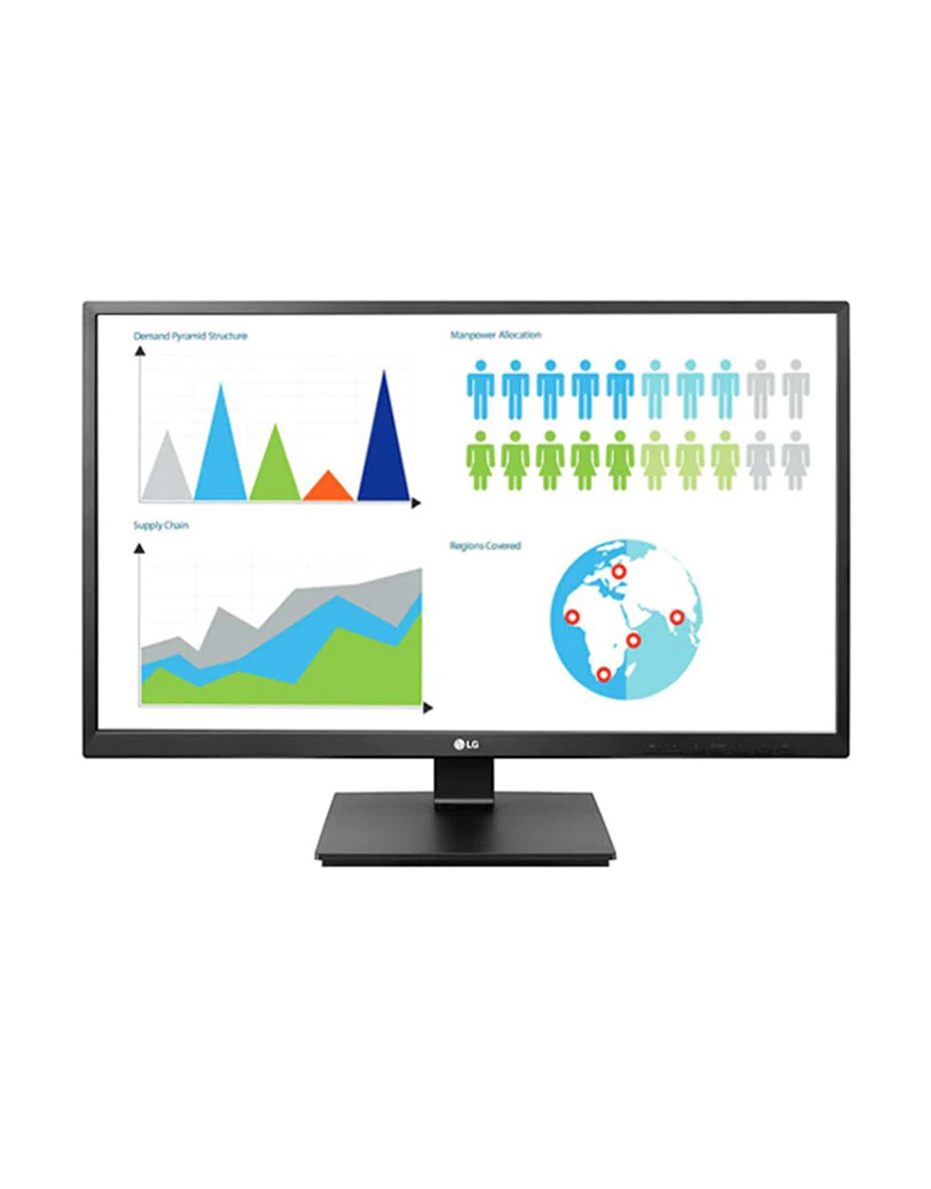 Viewable Diagonal Monitor 27” Class Full HD (27” Diagonal) IPS Multi-tasking Monitor - 27BK550Y-B ...