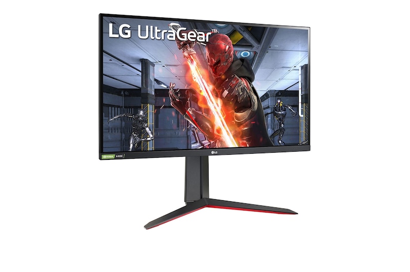 LG 27” UltraGear™ Full HD IPS 1ms (GtG) Gaming Monitor with NVIDIA® G-SYNC® Compatible, 27GN650-B