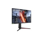 LG 27” UltraGear™ Full HD IPS 1ms (GtG) Gaming Monitor with NVIDIA® G-SYNC® Compatible, 27GN650-B