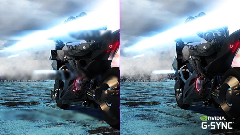 Minimize screen tearing and stuttering in the game with a G-SYNC® compatible monitor. Minimize screen tearing and stuttering in the game with a G-SYNC® compatible monitor.