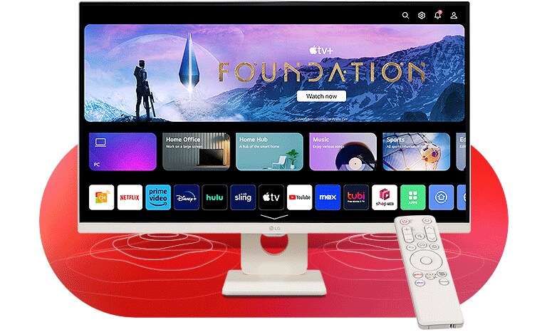 webOS 23 new home.