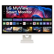 LG MyView Smart 27” 4K UHD IPS with webOS, 27SR73U-W