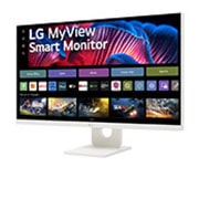 LG MyView Smart 27” 4K UHD IPS with webOS, 27SR73U-W