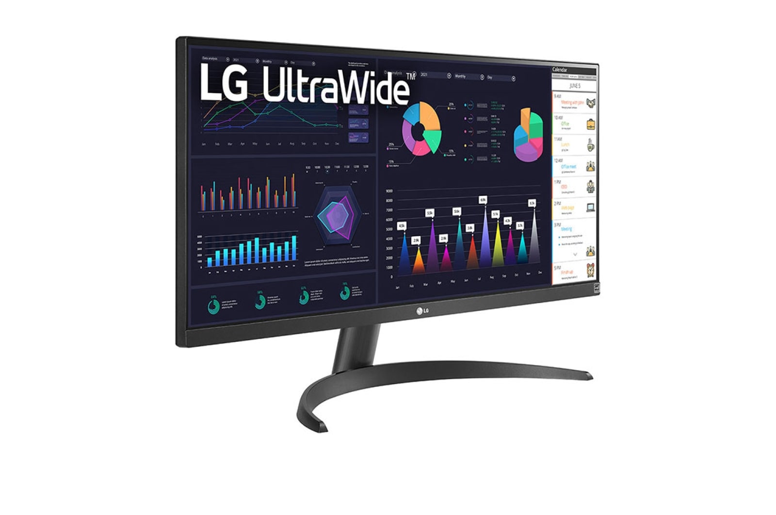 LG 29” UltraWide™ Full HD IPS Monitor with AMD FreeSync™, 29WQ500-B