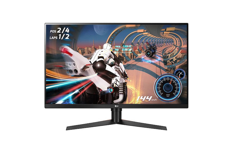 Front view of 32” Class QHD Gaming Monitor 32GK650F-B