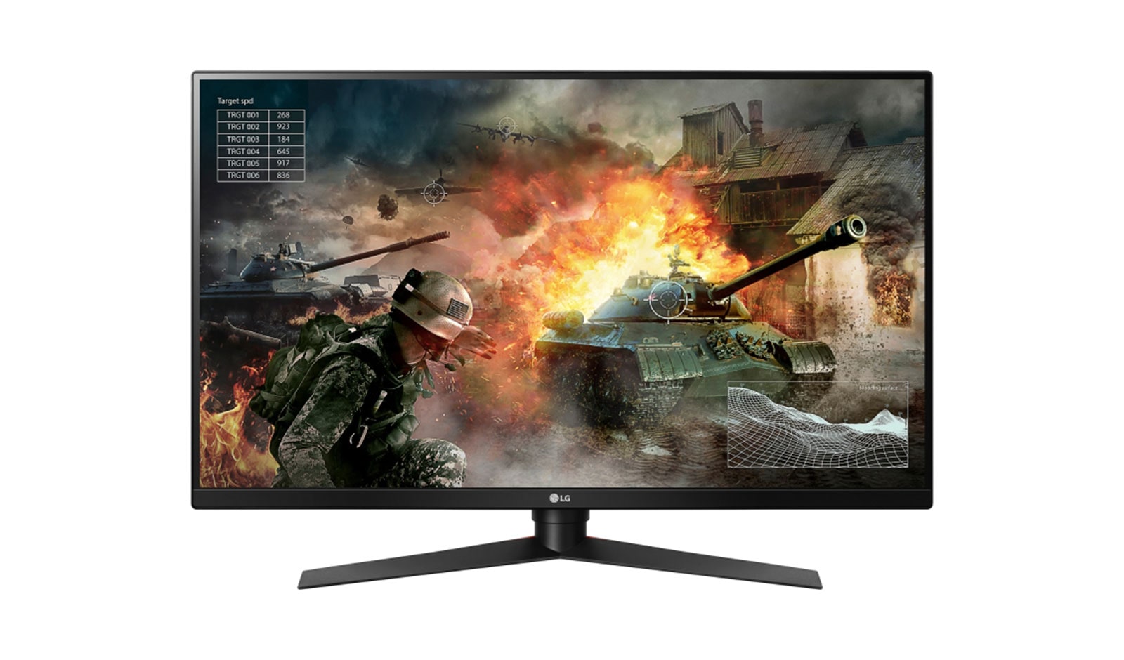 Front view of 32” Class QHD Gaming Monitor with G-SYNC™ (31.5” Diagonal) 32GK850G-B