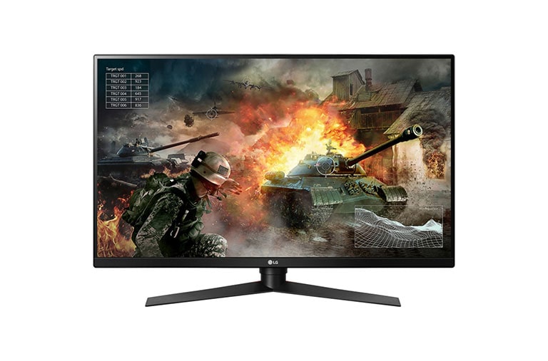 Front view of 32” Class QHD Gaming Monitor with G-SYNC™ (31.5” Diagonal) 32GK850G-B