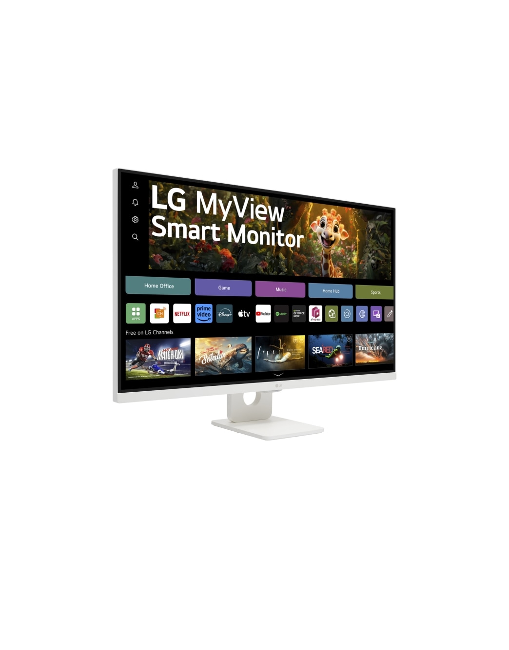 LG スマートモニター 32SR73U-W 32