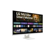 LG MyView Smart 32” 4K UHD VA with webOS, 32SR73U-W