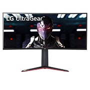 LG 34” UltraGear® Curved WQHD Monitor with Nano IPS, 34GN850-B