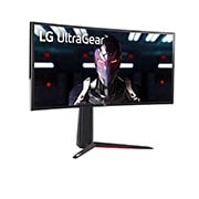 LG 34” UltraGear® Curved WQHD Monitor with Nano IPS, 34GN850-B