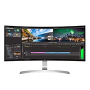LG 34" UltraWide Curved WQHD IPS Monitor, 34UC99-W