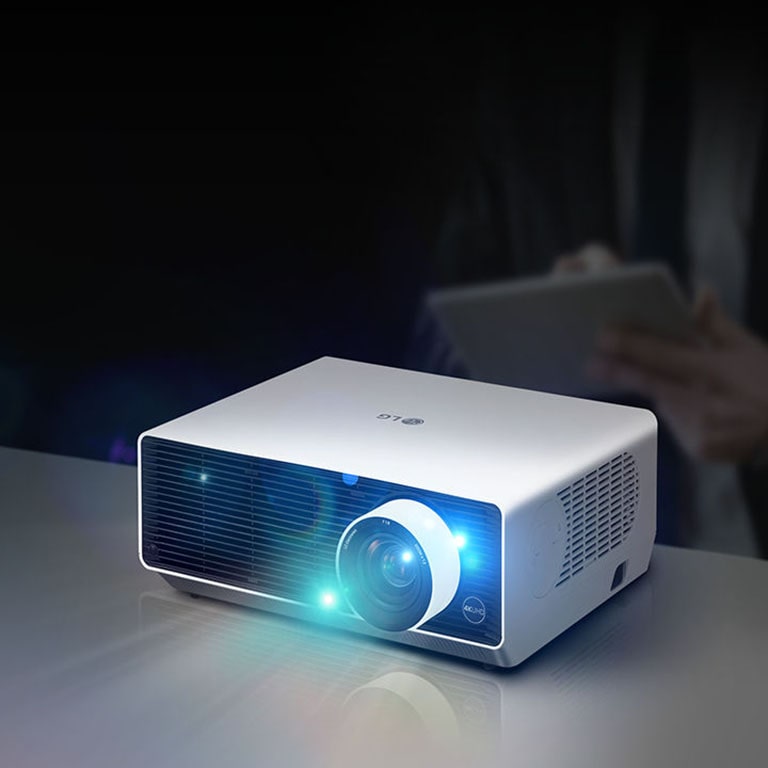 LG ProBeam projector.