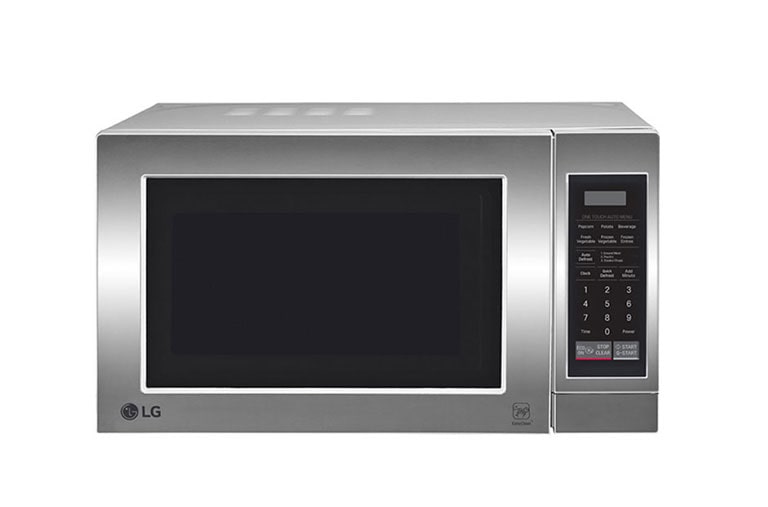 Front view of 20L Stainless Steel Microwave with Easy to Clean EasyClean™ Coating MS2044VS