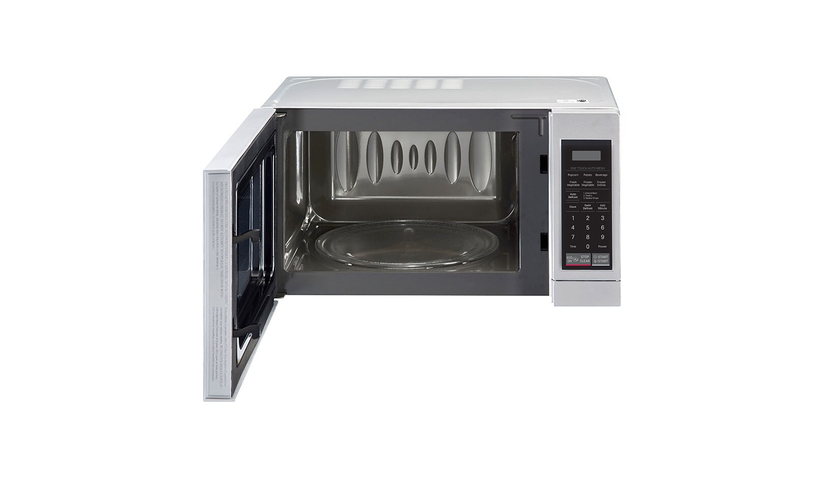 LG 20L Stainless Steel Microwave with Easy to Clean EasyClean™ Coating, MS2044VS