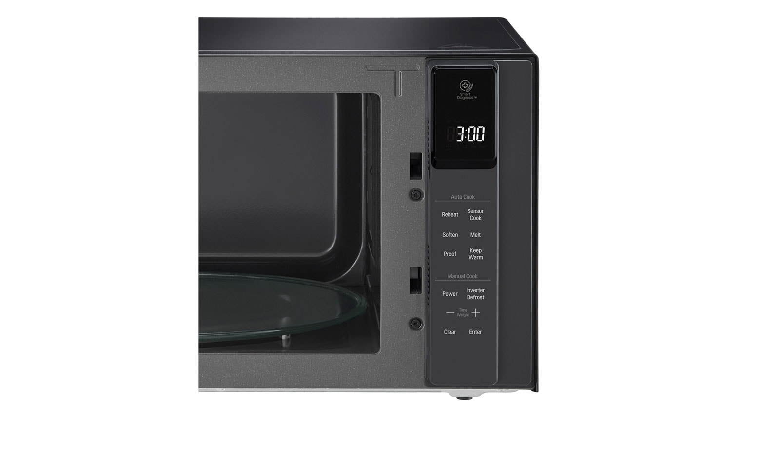 LG NeoChef, 42L Smart Inverter Microwave Oven, MS4296OBSS