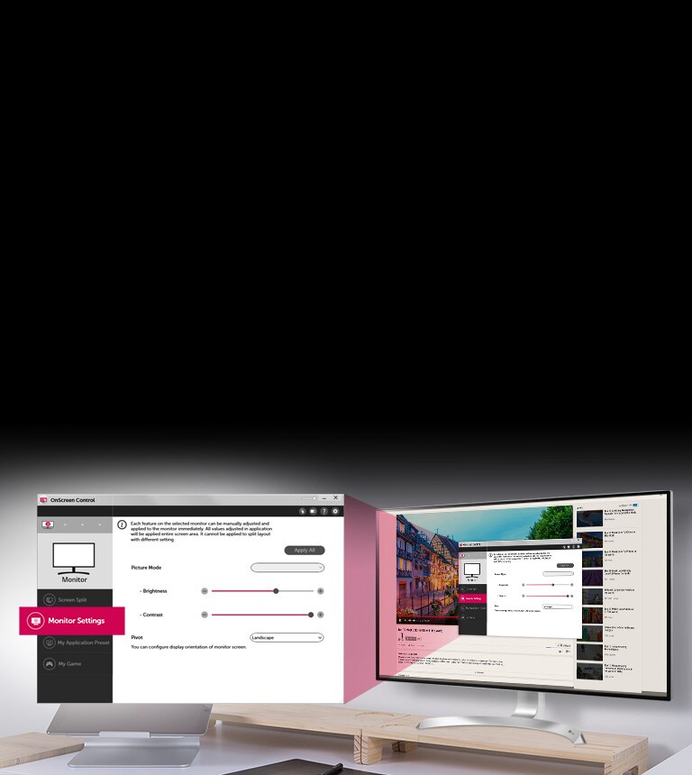 Easy User Interface with OnScreen Control 2.0<br>1