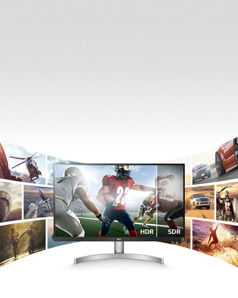 27” UHD 4K IPS Monitor with HDR - 27UL600-W | LG NZ