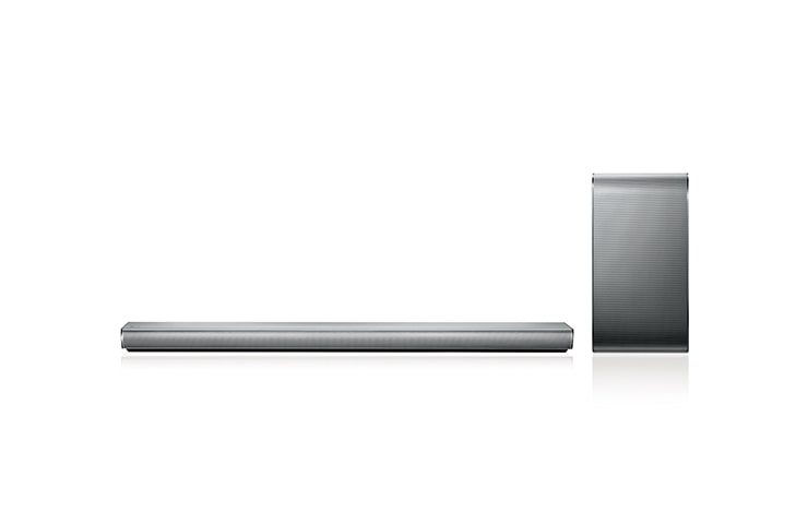 Front view of 360W 4.1ch Sound Bar with Wireless Subwoofer SH7