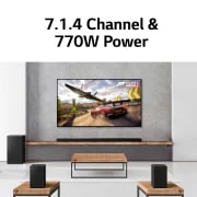 LG SP11RA, 770W, 7.1.4ch with Meridian & Dolby Atmos® Soundbar, SP11RA