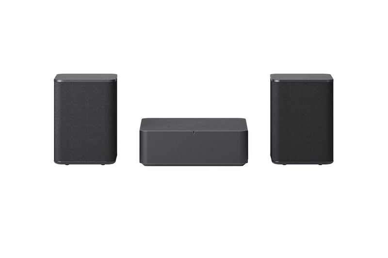 Front view of 2.0 ch and 140W Sound Bar Wireless Rear Speaker Kit SPQ8-S