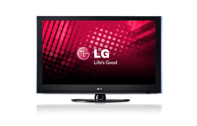 Front view of 42” 200Hz Full HD LCD TV with built in HD Tuner 42LH50YD