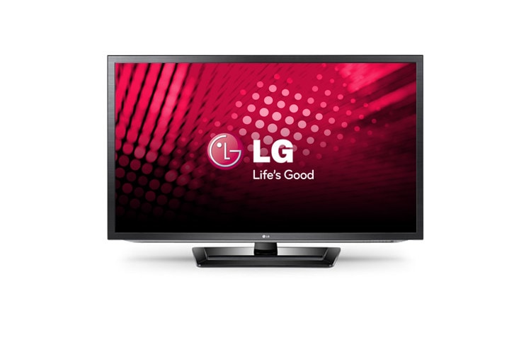 Front view of 42&#34; (107cm) Full HD 3D LED LCD TV 42LM6200