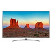 Front view of LG Super UHD 4K TV 49 inch 49UK7500