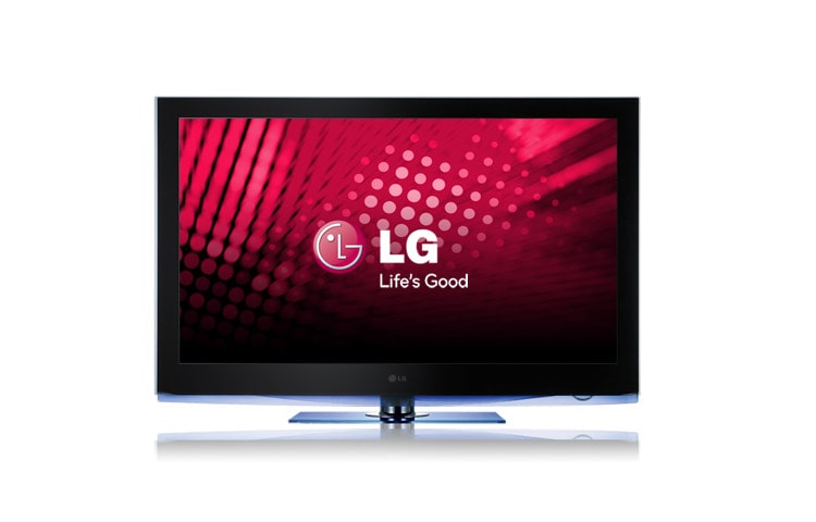 Front view of 50” Full HD Frameless Plasma TV with Built In Freeview HD Tuner 50PS80FD