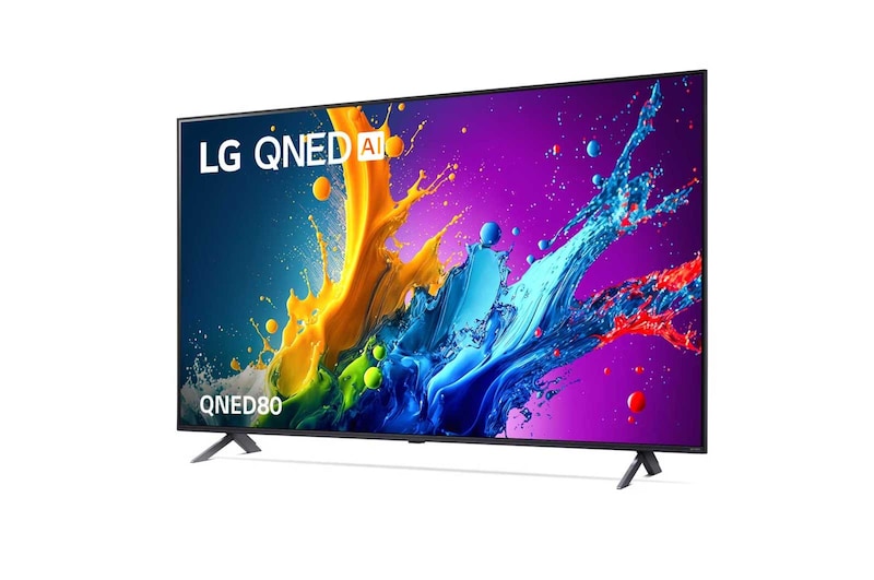 LG 50 Inch LG QNED AI QNED80 4K Smart TV 2024, 50QNED80T6A