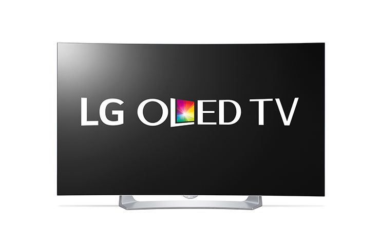 Front view of oled 55EG910T