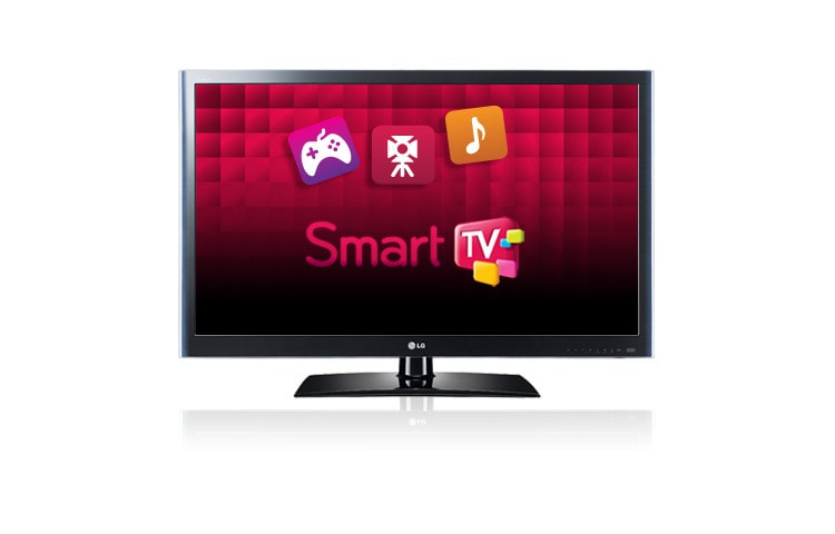 Front view of 55&#34; (139cm) Full HD LED LCD TV 55LV5500