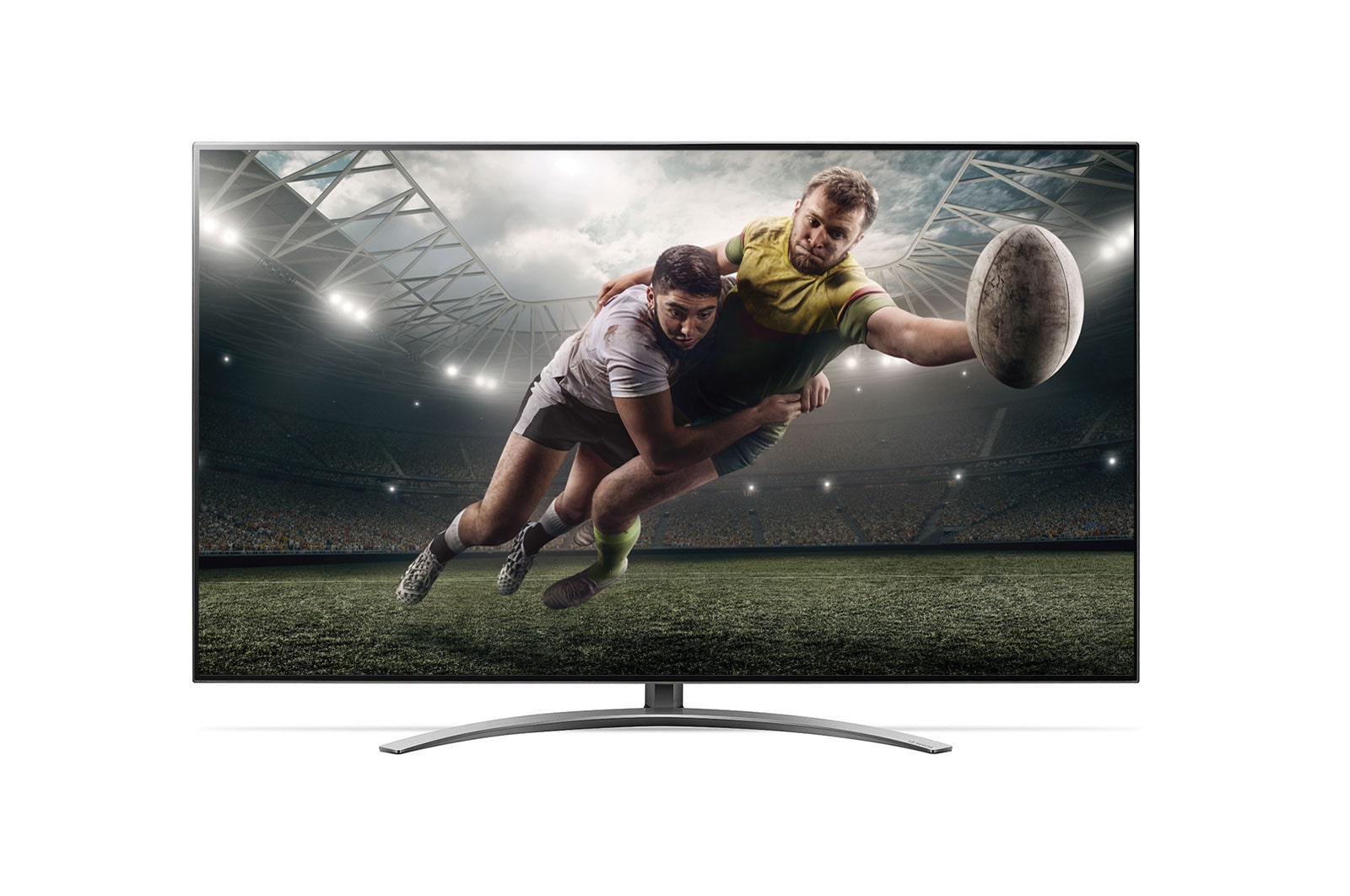 Front view of 55&#34; LG Super UHD 4K TV 55SM9000PVA