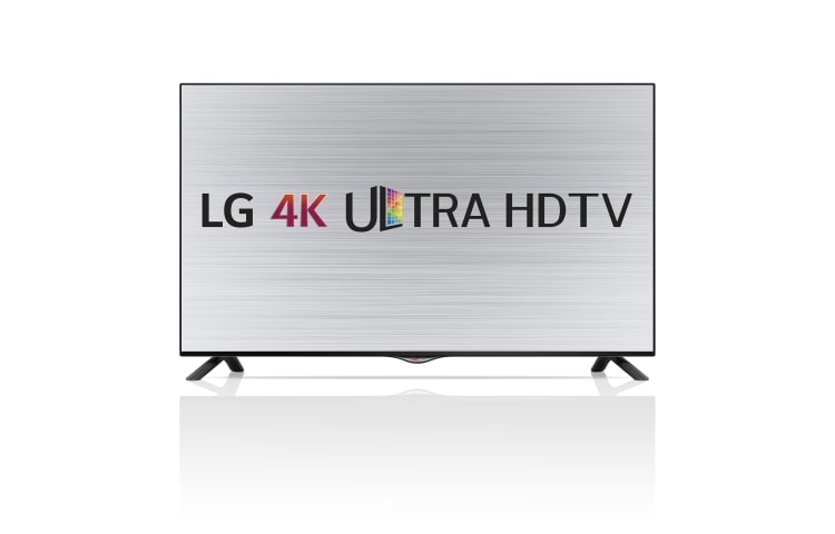 Front view of 55” (139cm) 4K ULTRA HD SMART TV 55UB820T