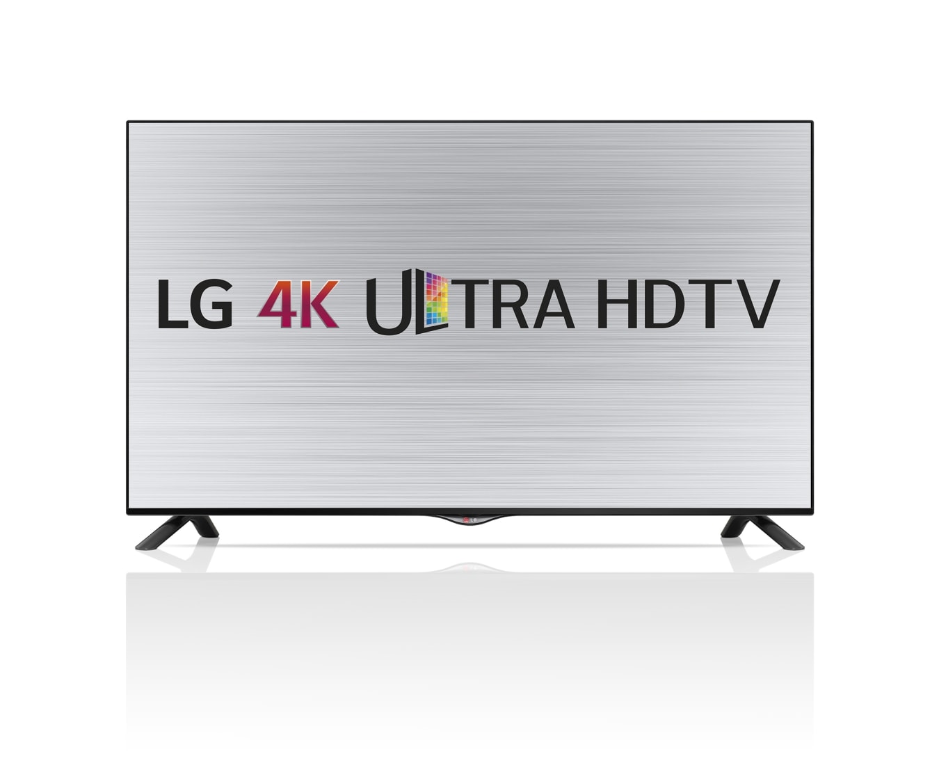 Front view of 55” (139cm) 4K ULTRA HD SMART TV 55UB820T