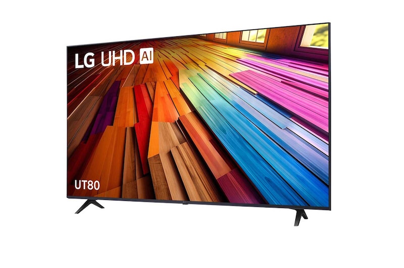 LG 55 Inch LG UHD AI UT80 4K Smart TV 2024, 55UT80506LA