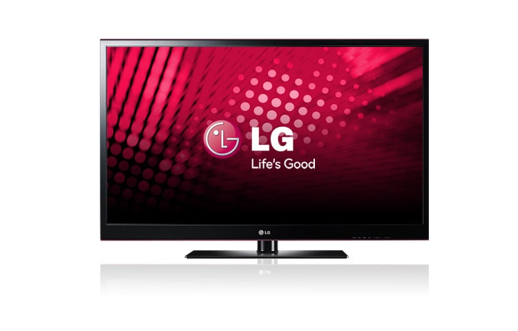 Front view of 60&#34; (152cm) Full HD Plasma TV with Built In HD Tuner 60PK550