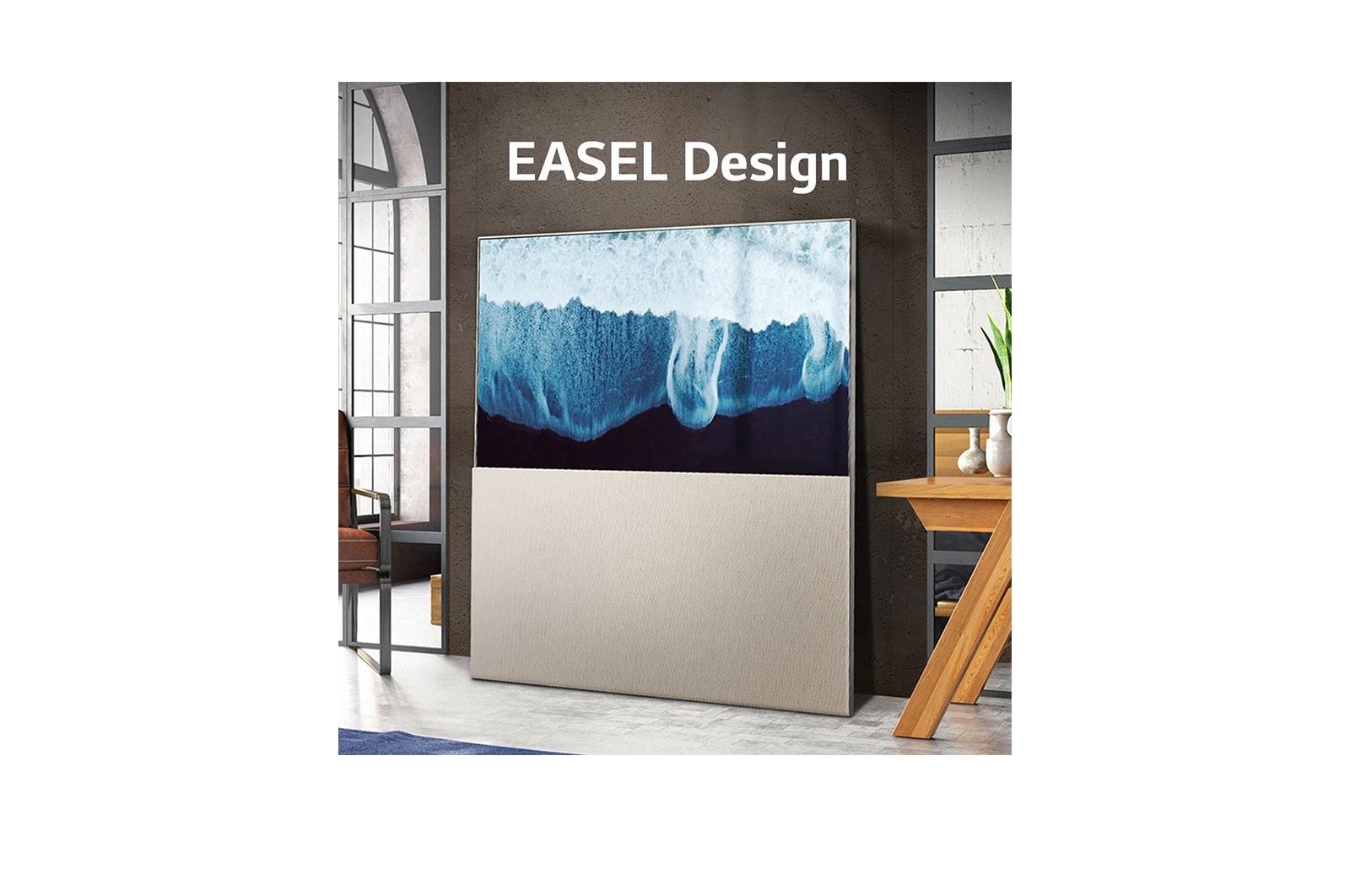 LG Objet Collection – Easel 65'' 4K OLED, 65ART90E6QA