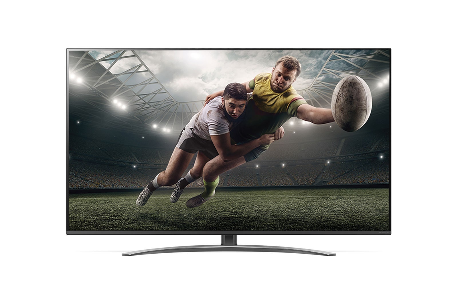 Front view of 65&#34; LG Super UHD 4K TV 65SM8100PVA