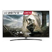 Front view of 65&#34; LG 4K UHD TV 65UM7660PVA