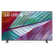 A front view of the LG UHD TV