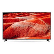 Front view of 75&#34; LG 4K UHD TV 75UM7580PVA