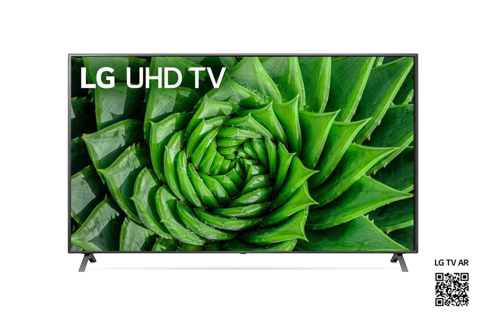 Front view of LG UHD 75 inch 4K TV 75UN8080PVA