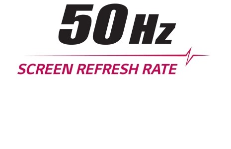 50Hz Screen Refresh Rate
