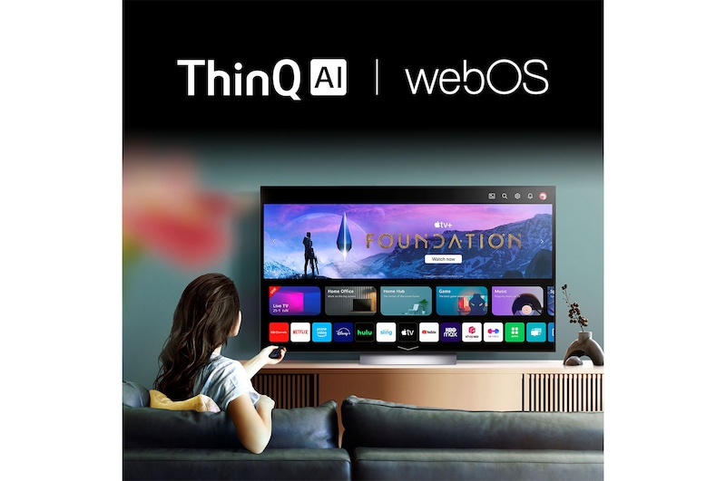 LG C3 55 inch OLED evo TV with Self Lit OLED Pixels, OLED55C36LA