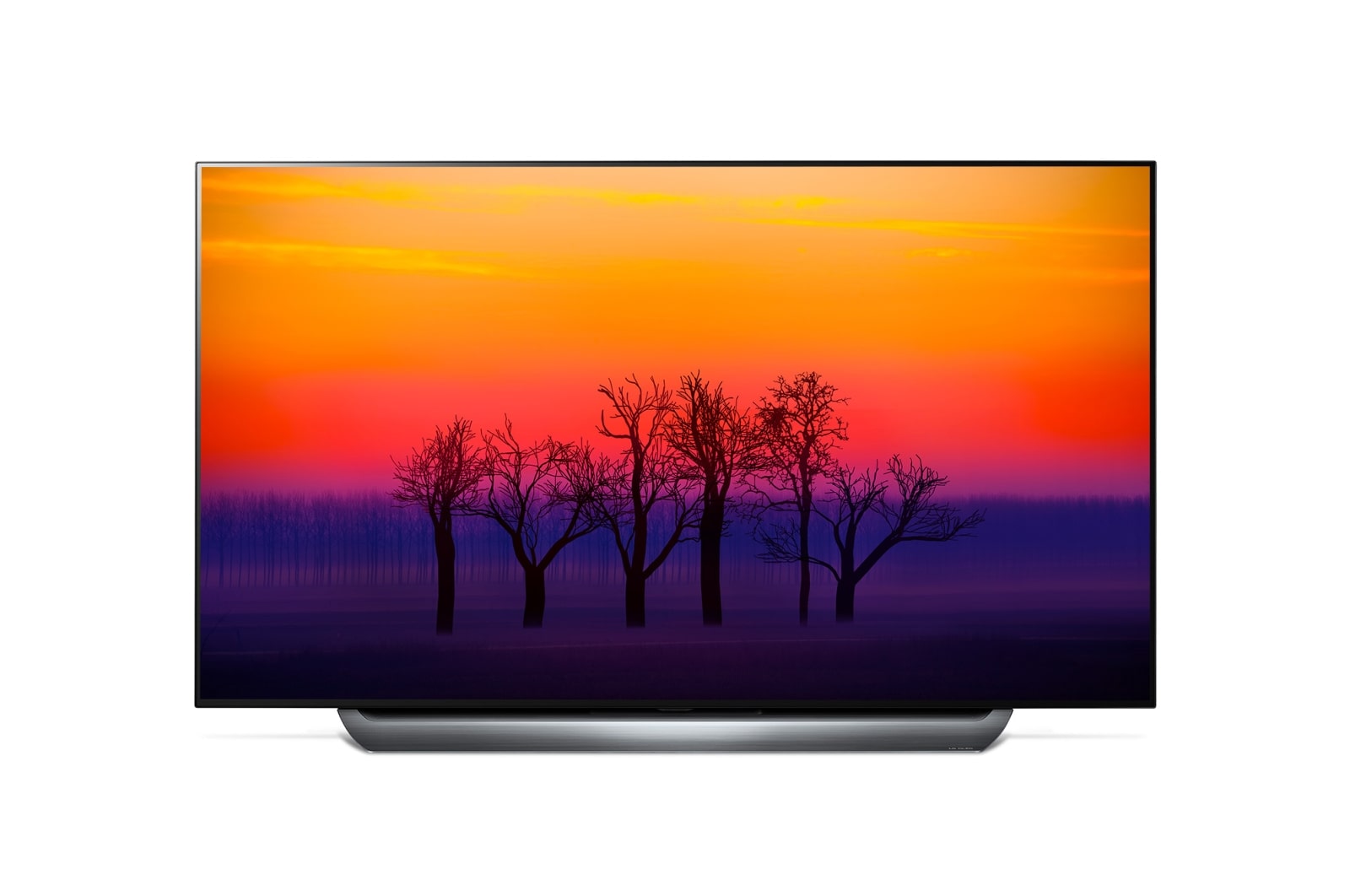Front view of LG OLED TV C8 55 inch OLED55C8
