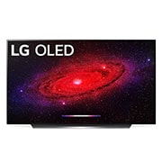 Front view of LG CX 55 inch 4K Smart OLED TV OLED55CXPVA