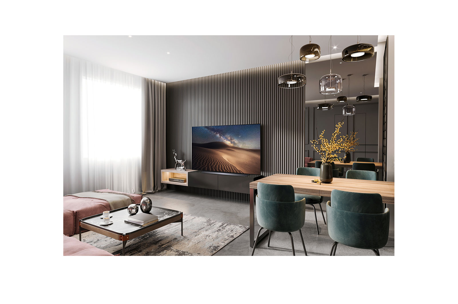 LG CS 65 inch 4K OLED TV with Self-Lit OLED Pixels, OLED65CS6LA