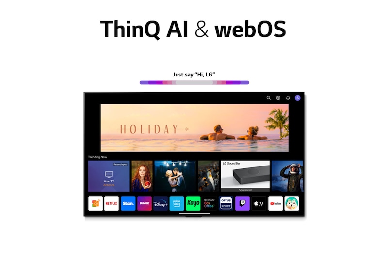 LG CS 65 inch 4K OLED TV with Self-Lit OLED Pixels, OLED65CS6LA